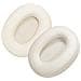 Cuscinetti Auricolari Di Ricambio In Pelle Proteica Compatibili Con Cuffie Edifier W800bt Free - Set Di 2 White - Foto miniatura 4
