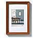 Fiorito Struttura In Legno 20x30 Cm, Quercia Scura - Foto miniatura 1