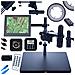 Set Microscopio Digitale Earth Pro Mcep-0.5x Con Illuminatore Regolabile 56xled E Camera Orion Pro - Zoom 7x-45x, Obiettivo Rotante 360°, Ideale Per Elettronica, Biologia, Geologia, Gioielleria - Foto miniatura 1