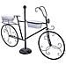 Espositivo Bici In Metallo Con Due Vasche 175x29x108h Cm - Foto miniatura 1