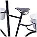 Espositivo Bici In Metallo Con Due Vasche 175x29x108h Cm - Foto miniatura 7