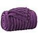 Coperte da Pile 6 pcs Viola 150 x 130 cm Panno - Foto miniatura 4