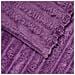 Coperte da Pile 6 pcs Viola 150 x 130 cm Panno - Foto miniatura 6