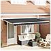 Tenda Retrattile Antracite 350 x 200 cm Poliestere e Metallo - Foto miniatura 2