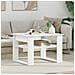 Tavolino da salotto Bianco 64 x 54 x 44 cm Legno multistrato - Foto miniatura 2