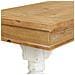 Mobile Da Ingresso In Legno Intagliato Marrone 150x46x79h - Foto miniatura 6