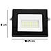 Proiettore Led Esterno 20w 1620 Lumens 4000k Ip44, Nero - Foto miniatura 3