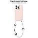 Cover per iPhone 16 Pro - PC+Pelle /PU, Bianco, MagSafe - Foto miniatura 2