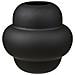 Vaso In Vetro Soffiato A Bocca Nero Ø21x20 Cm - Foto miniatura 1