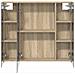 Mobiletto per specchio da bagno Rovere Sonoma 80 x 14.5 x 70 cm - Foto miniatura 6