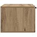 Mobile Porta TV da Muro Rovere Artigianale 59,5 x 41 x 30 cm - Foto miniatura 5