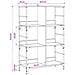 Libreria Legno antico 78,5 x 33 x 117,5 cm metallo PB - Foto miniatura 5