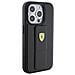 Ferrari Grip Stand Custodia In Metallo Con Logo Per Iphone 15 Pro - Nera - Foto miniatura 2