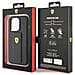Ferrari Grip Stand Custodia In Metallo Con Logo Per Iphone 15 Pro - Nera - Foto miniatura 3