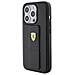 Ferrari Grip Stand Custodia In Metallo Con Logo Per Iphone 15 Pro - Nera - Foto miniatura 7