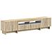Mobile TV LED a 5 pezzi Rovere Sonoma Legno ingegnerizzato - Foto miniatura 1