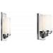 Tappeto Moderno Lampada Da Parete A Led, Ip44, 1 x 3,5 w / g9 amalia Fe / amalia1 / sbath - Foto miniatura 2