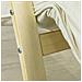 Sedia A Dondolo Poltrona Relax Poltroncina Bianco Poggia Gambe Regolabile Fst16-w - Foto miniatura 6