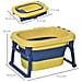 Vaschetta Bagnetto Pieghevole Per Bambini Di 0-6 Anni - Giallo Blu - Foto miniatura 7