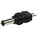 PSUP-PLUG06, 5x2.5, AC, Maschio / maschio, DC, Nero, P. SUP. EU1000 P. SUP. EU1000U P. SUP. EU1500 P. SUP. EU24W P. SUP. EU27W P. SUP. EU36W P. SUP. EU600 P. SUP. EU600U - Foto miniatura 2