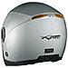 Jet Casco Scooter Moto Ece2205 Certificato Parasole Lunga Visiera Nero Opaco S - Foto miniatura 2