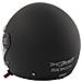 Jet Casco Scooter Moto Ece2205 Certificato Parasole Lunga Visiera Nero Opaco S - Foto miniatura 8