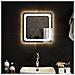 Specchio Da Bagno Con Luci Led 40x40 Cm - Foto miniatura 1