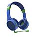 Teens Guard Auricolare Wireless A Padiglione Musica e Chiamate Bluetooth Blu - Foto miniatura 1