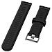 Cinturino Per Orologio Garmin Forerunner 245 Silicone Black 20 Mm - Foto miniatura 2