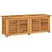 Contenitore Giardino con Borsa 150x50x55 cm Legno Massello Teak - Foto miniatura 1