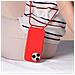 Cover Semirigida Per Iphone 15 Pro Cordino Nylon Intrecciato Serie Corda Rossa - Foto miniatura 5