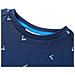 Maglietta Da Bambino Blu Scuro 128 - Foto miniatura 3