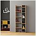 Libreria Oppa Colore Rovere E Antracite - Foto miniatura 1