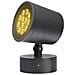 Colt Faretto Led Spot 36w Rgb 3000k Luce Multicolore Faro Dimmerabile Rgbw 24v Ip65 Luce Colorata Esterni Facciate Monumenti Alberi - Foto miniatura 1