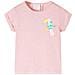 Maglietta Da Bambina Rosa Chiaro 116 - Foto miniatura 1