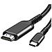 Cavo Adattatore 4k 60hz Convertitore Cavo Usb C A Hdmi Black 200 X 0.93 Cm 2 - Foto miniatura 2