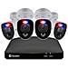 Kit Swann NVR 2TB 8 canali + 4 cam 4K kit 4 Telecamere di Sicurezza - Foto miniatura 1