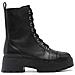Blake Bootie Stivaletti Pelle Di Mucca Scarpe Donna Nero Eu 41, 40t4bkfe6l-001 - Foto miniatura 1