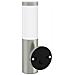 Luce da Parete Esterna con Sensore Argento Acciaio Inossidabile IP44 - Foto miniatura 6