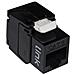 Presa Rete Keystone Jack Rj45 Categoria 6 Utp Tooless Colore Nero 180  Contatti Dorati 50 Micron - Lk6utb - Foto miniatura 1
