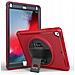 Custodia Per Ipad Air 2/air 1/pro 9.7"" Con Supporto Girevole Rosso - Foto miniatura 1