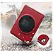 Custodia Per Ipad Air 2/air 1/pro 9.7"" Con Supporto Girevole Rosso - Foto miniatura 2