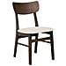 Set Di 2 Sedie Da Pranzo Anoka Legno Marrone Scuro /beige - Foto miniatura 3