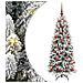 Albero di Natale artificiale con 150 LED Bianco 120 cm - Foto miniatura 1