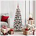 Albero di Natale artificiale con 150 LED Bianco 120 cm - Foto miniatura 2