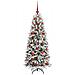 Albero di Natale artificiale con 150 LED Bianco 120 cm - Foto miniatura 3