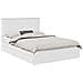 Letto con Contenitore Bianco 140 x 200 cm Legno multistrato - Foto miniatura 1