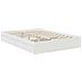 Letto con Contenitore Bianco 140 x 200 cm Legno multistrato - Foto miniatura 6