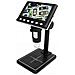 Mikroscopio Digitale Con Display 4,3"" + Stazione Saldante 2in1 - Ingrandimento 40x-1000x, 8 Led, Potenza 660w, Usb, Microsd - Foto miniatura 2