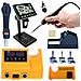 Mikroscopio Digitale Con Display 4,3"" + Stazione Saldante 2in1 - Ingrandimento 40x-1000x, 8 Led, Potenza 660w, Usb, Microsd - Foto miniatura 1